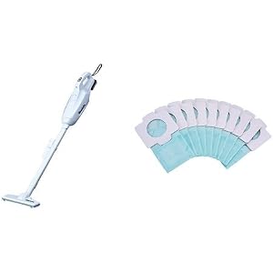 マキタ コードレス掃除機CL107 紙パック+10枚セット バッテリー・充電器付 CL107FDSHW&A-48511