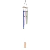 whitelotous 21 – 1チューブ教会風チャイム屋外庭Bells Hanging Decorations