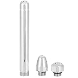 膣内洗浄 -Dewin 浣腸シャワー、2ヘッド交換、浣腸器 、7穴、アナル清浄、 深度シャワー、亜鉛合金