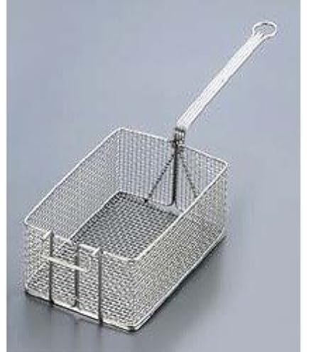 【特価セール】EBM 18-8 ポテトフライヤー(幅120)小 Amazon｜EBM 18-8 ポテトフライヤー(幅120)小｜かす揚げ・あく取り
