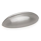 Cosmas 1399SN Satin Nickel Cabinet Hardware Bin Cup Drawer Handle Pull - 2-1/2 Hole Centers by Cosma