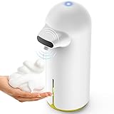 充電式ソープディスペンサー 泡ハンドソープディスペンサー オート センサー 350ml USB充電式 3段階調整 非接触式 清潔対策 高感度