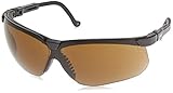 Uvex S3201X Genesis Safety Eyewear, Black Frame, Espresso UV Extreme Anti-Fog Lens [並行輸入品]