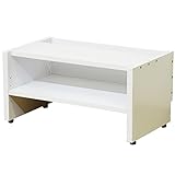 ライフスタイリングショップ シューズボックス 靴箱 台座 幅59cm アジャスター付 ホワイト JS-95WH