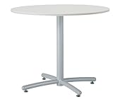 井上金庫 UTS-S750M テーブル ミーティングテーブル 会議用テーブル W750*D750*H700MM 750Φ丸天板  3色から選べ