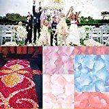 elegantstunning ウェディング/パーティー装飾花びら　インテリア花　屋外装飾　新婚部屋装飾 バレンタインデー　ホワイトデー　プロポーズ 記念日 誕生日 500枚　レッド