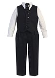 igirldress Little Boysベストパンツ特別な機会イースター衣装セットinfant-14 US サイズ: M (9-12mo.) カラー: ブラック