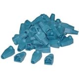 Dealsjungle RJ45 Strain Relief Boots, Blue, 50 Pieces Per Bag [並行輸入品]