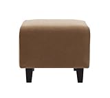 LeJOY リジョイシリーズ:20色から選べる!カバーリングソファ・スタンダードタイプ【オットマン】マロンベージュ【ﾉｰﾌﾞﾗﾝﾄﾞ品】