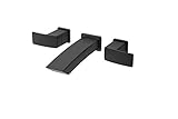 Pfister LG49DF3B Kenzo 2-Handle 8" Wallmount Bathroom Faucet, Matte Black [並行輸入品]