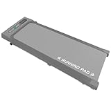 BARWING(バーウィング) Barwing ランニングパット ルームランナー ハンドル無し MAX10km/h MAX12km/hランニングマシン ウォーキングマシン ランニングマシーン トレッドミル ルームランナ ランニングましーん家庭用 ホームジム 健康器具 家庭用 静音 電動 折り畳み 高齢者 防音 マット (3. グレー MAX10km/h)
