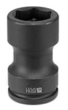 Grey Pneumatic (3223C) 3/4' Drive x 1-1/2' x 13/16' Square Socket [並行輸入品]