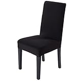 Dagly（TM）パーティーダイニングチェアシートカバープロテクターリムーバブルストレッチショートウェディング・バンケット