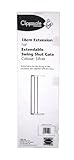 Clippasafe Extendable Swing Shut Gate Extension, Silver, 18 cm by Clippasafe