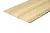 WOODPRO 棚板 厚み1.8ｃｍ 奥行45ｃｍ 長さ70ｃｍ ラジアータパイン集成材 厚18ｍｍ×板幅(奥行)450ｍｍ×長さ700ｍｍ 無塗装 棚 板材 オーダー 重さ約2.8kg 受注生産
