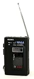 SONY ソニー WA-2001 ブラック ラジオカセットコーダー 録音/再生機（ラジオ内蔵ポータブルカセットレコーダー）