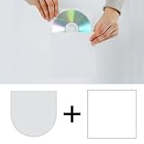 マルゲリータ CD用 厚紙ジャケット 不織布 50セット 白 《 幅135×奥行き1×高さ133mm 》