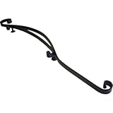 扉用 金具 ロートアイアン取っ手H12 装飾取っ手 ドアノブ 取っ手方向:左向き