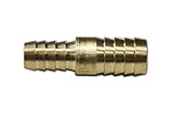 「ノーブランド品」銅管継手スプライサー 二方型異径ホース継手 両口10mm 内径 x 12mm 内径 継手(5個入）