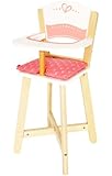 Hape Babydoll Highchair Toddler Wooden Doll Play Furniture
