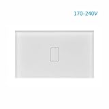 Arichops ブロードリンクTC2 USプラグスマートホームRFタッチライトスイッチ1/2 / 3Gang 110V / 220Vリモートコントロール壁タッチスイッチPanel