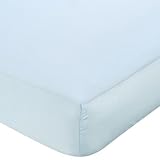 Babies R Us Silky Tencel Crib Sheet - Light Blue by Babies R Us [並行輸入品]