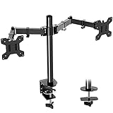 ACTOP 2画面 PCモニターアーム デュアル 液晶ディスプレイアーム 13-32インチ 耐荷重9kg（各アーム） モニタースタンド VE
