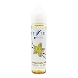 VAPE BAND付き Vethos Design REVIUS（レビウス）VANILLA CUSTARD 60ml 電子タバコ VAPE リキッド バニラカスタード ニコチンフリー (VANILLA CUSTARD)