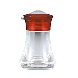 台和 醤油差し プッシュ式 クリアレッド 40ml ワンプッシュ 0.4cc 日本製 プッシュワン S PU-1 1本入