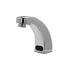 Zurn z6913-mt Aquasense Battery Poweredセンサー式バスルーム蛇口、T型ミキシング、1つ穴、クロム