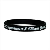 【静電気防止グッズ】 スパークノンＸシリコンバンド-B (ブラック, M)