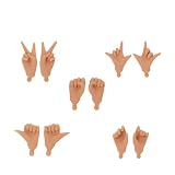 1/6 ピュアニーモフレクション 小ハンドパーツA タン PFL058-TAN