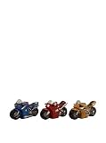 デコ79ポリストーンMoto貯金箱( 3 Assorted、8 " / 5 "