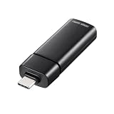 サンワサプライ USB 5Gbps Type-C カードリーダー ADR-5TCMSD1BK
