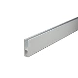 e-kanamono アルミハカマ 5mmガラス用 33mmHx3640mm アルマイトシルバー