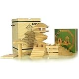 積木・カプラ　カプラ２８０（白木）＋デザインブック（中級・緑）＞木箱入り　【並行輸入品】