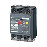Panasonic 漏電ブレーカ BJW3303　BJW-30型 3P3E OC付 30A 30mA(モータ保護兼用)