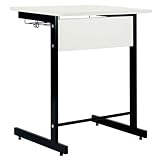 R・Fヤマカワ スモール研修用デスク L字脚 W600×D450×H700mm RFJD-6045L ホワイト