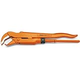 Beta 374 240mm Pipe Wrench with Swedish Pattern, 45ﾂｰ Slim Jaws by Beta Tools