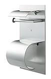 株式会社WEST トイレットペーパーホルダー Agaho four 14M アルミシルバー 14M-N0002-SA