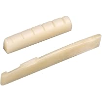 Amazon | KIZAI キザイ アコギ ブリッジ ナット＆サドル 1セット