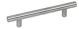 Laurey 87002 Plated Steel Melrose T-Bar Pull, 128 mm [並行輸入品]