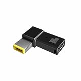 ZEKE パソコン対応充電ケーブル NEC レノボ ノートパソコン USB-C 変換アダプター レノボ変換アダプタ USB Type-C TO Lenovoスリム ACアダプター for Lenovo電源アダプタ type c変換コネクター 急速充電 (変換コネクター(100W))