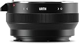 Urth マウントアダプター ( Nikon F (G-Type)レンズ → Sony Eカメラマウント 変換 ) カメラ用アダプター マウント変換 ( 手動 / マニュアル / 反射防止 )