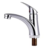 BENQUE 蛇口レバー 洗面台 トイレ 手洗い 単水栓 シングル 立水栓 手洗いボウル 水道 交換 (3. ノズル(アーム))