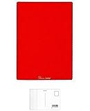 (まとめ買い) レイメイ藤井 再生ペット 下敷き レッド U140R 【×10】 + 画材屋ドットコム ポストカードA