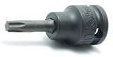 コーケン 3/8(9.5mm)SQ. インパクトトルクスビットソケット 全長50mm T45 13025.50-T45