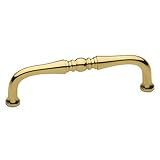 Baldwin 4967030 Colonial Cabinet Pull in Bright Brass by Baldwin