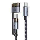 Mcdodo 2in1 USB-C to USB-C&Mag-safe 3ケーブル 240W/140W PD急速充電 140W(CtoMag-safe3) 240W(CtoC) 強力な磁気 LEDライト付き マグセーフ3コード Type-Cケーブル MacBook iPad iPhone 17/16/15 Xperia Galaxy Androidなど対応 2m 型番CA-8860