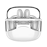 ワイヤレスイヤホン インナーイヤー型 【2025新登場・革新モデル】 Bluetooth5.4 ワイヤレス イヤフォン コンパクト EDR ダブルマイク ENC ノイズキャンセリング ハンズフリー通話 AACコーデック hi-fi音質 13mm口径ドライバー マルチポイント接続 自動ペアリング 最大90時間待受可能 Type‐C急速充電 タッチ操作 生活防水 防汗(ホワイト)